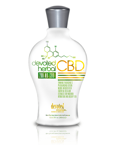 Devoted Herbal CBD Tanning Lotion